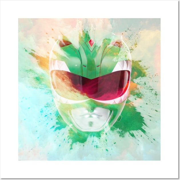 GREEN RANGER IS THE GOAT MMPR Wall Art by TSOL Games